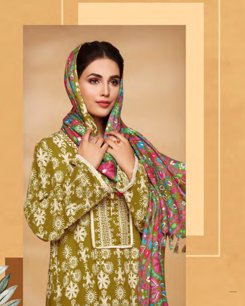 Nishat Winter Vol 2 - Printed Khaddar - D 10