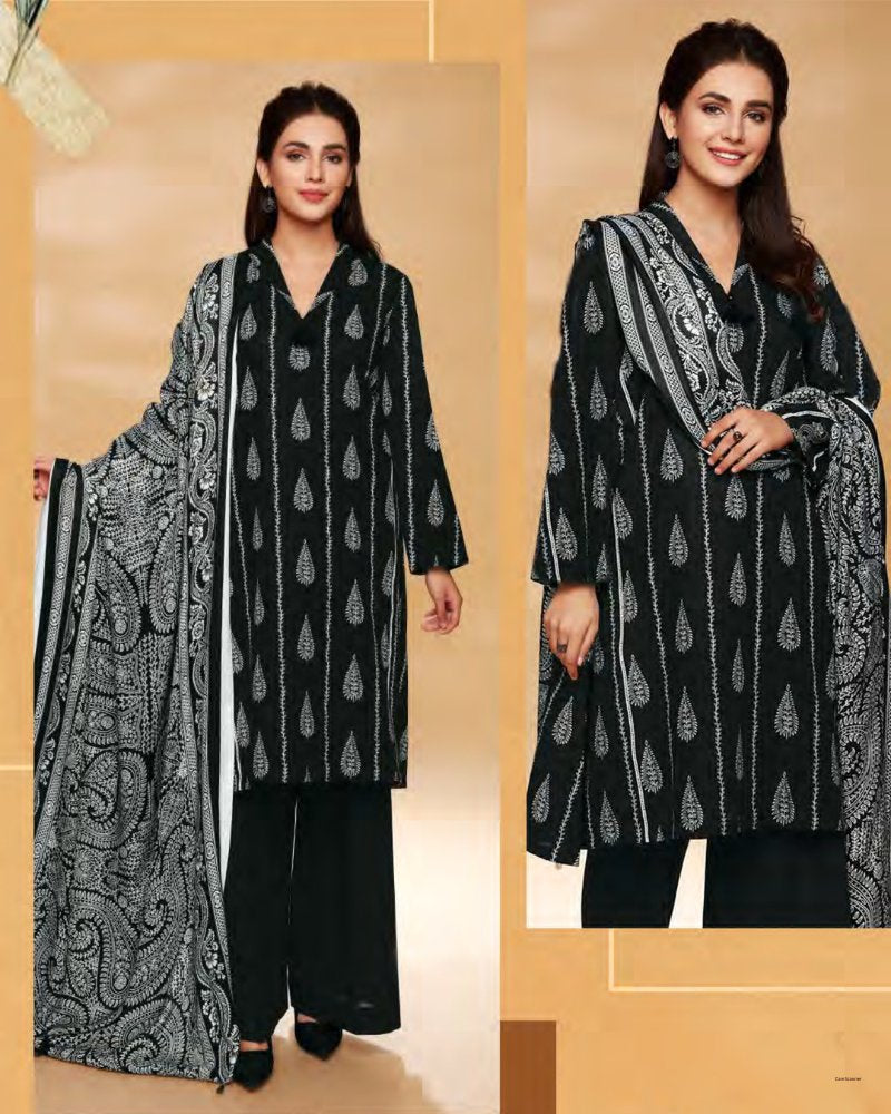 Nishat Winter Vol 2 - Printed Khaddar - D 06