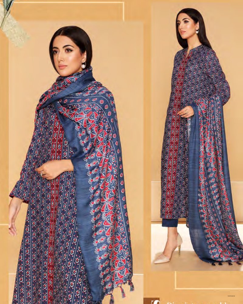 Nishat Winter Vol 2 - Printed Khaddar - D 03