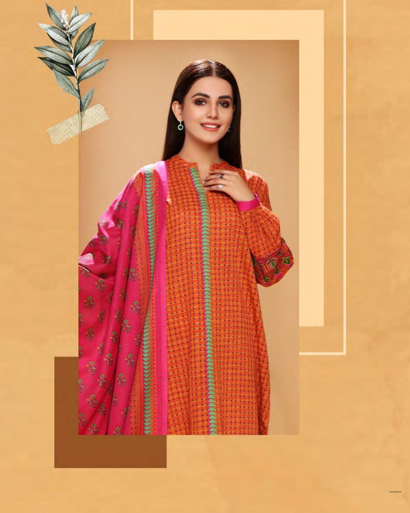 Nishat Winter Vol 2 - Printed Khaddar - D 09