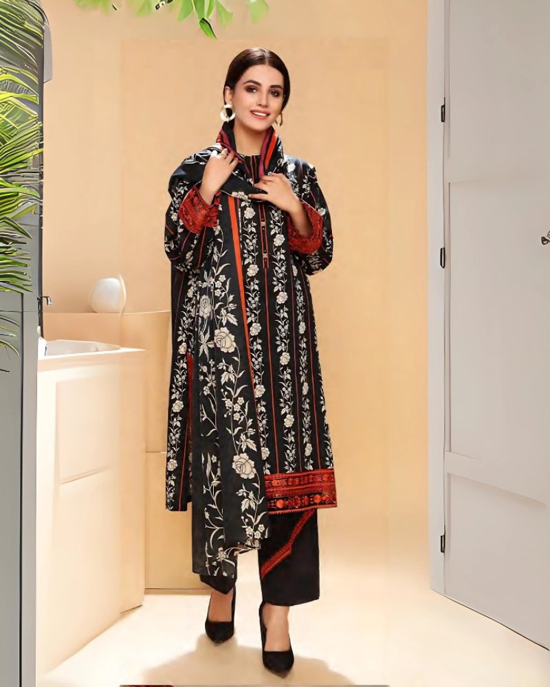 Nishat Winter Vol 2 - Printed Khaddar - D 05