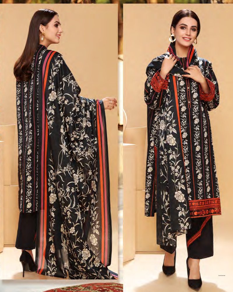 Nishat Winter Vol 2 - Printed Khaddar - D 05