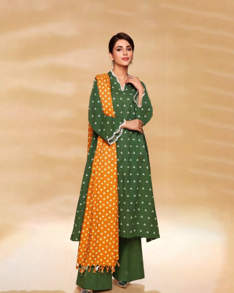 Nishat Winter Vol 2 - Printed Khaddar - D 04