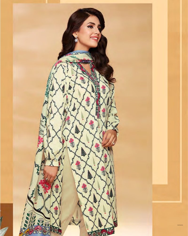 Nishat Winter Vol 2 - Printed Khaddar - D 08