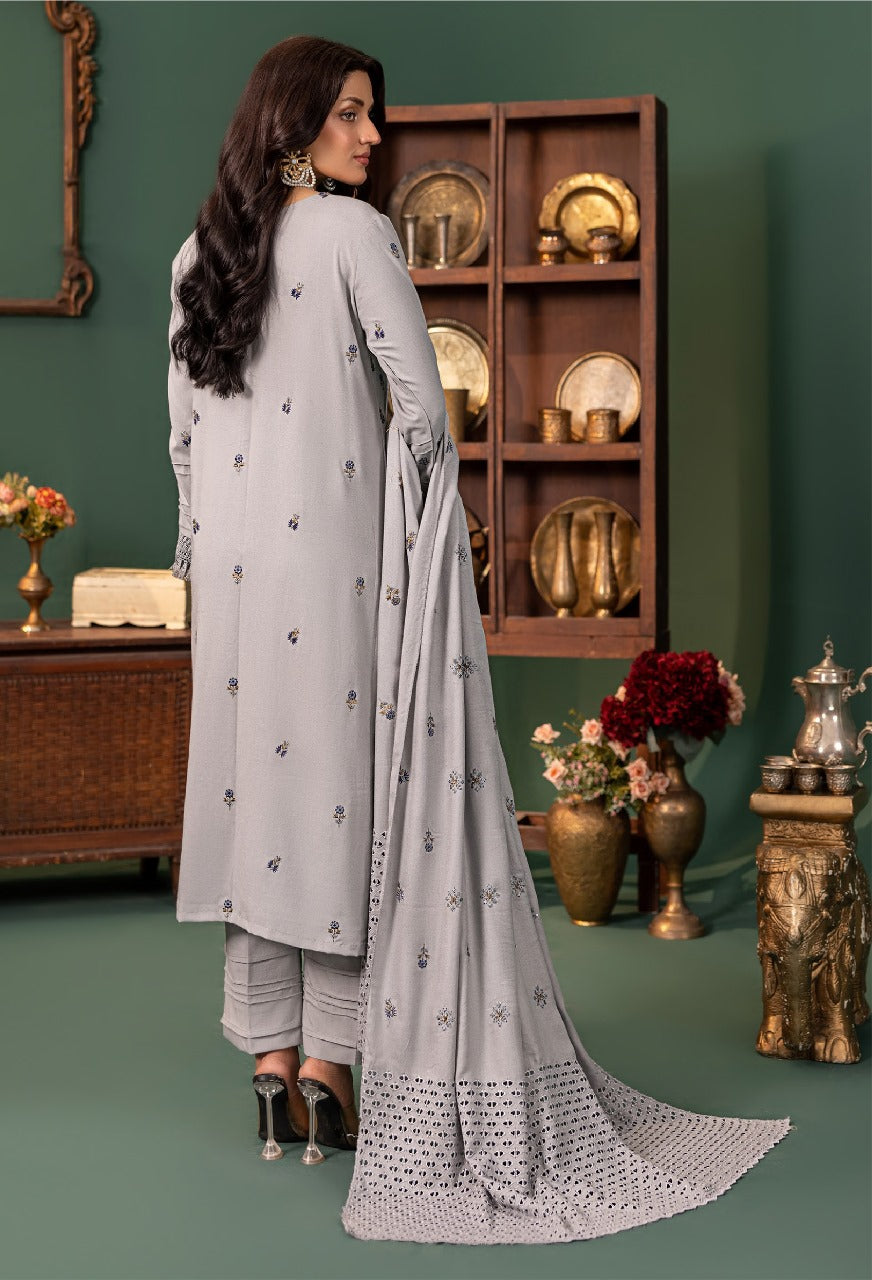 Noor e Chasham UnStitched 3 Piece Dhanak Collection D 02