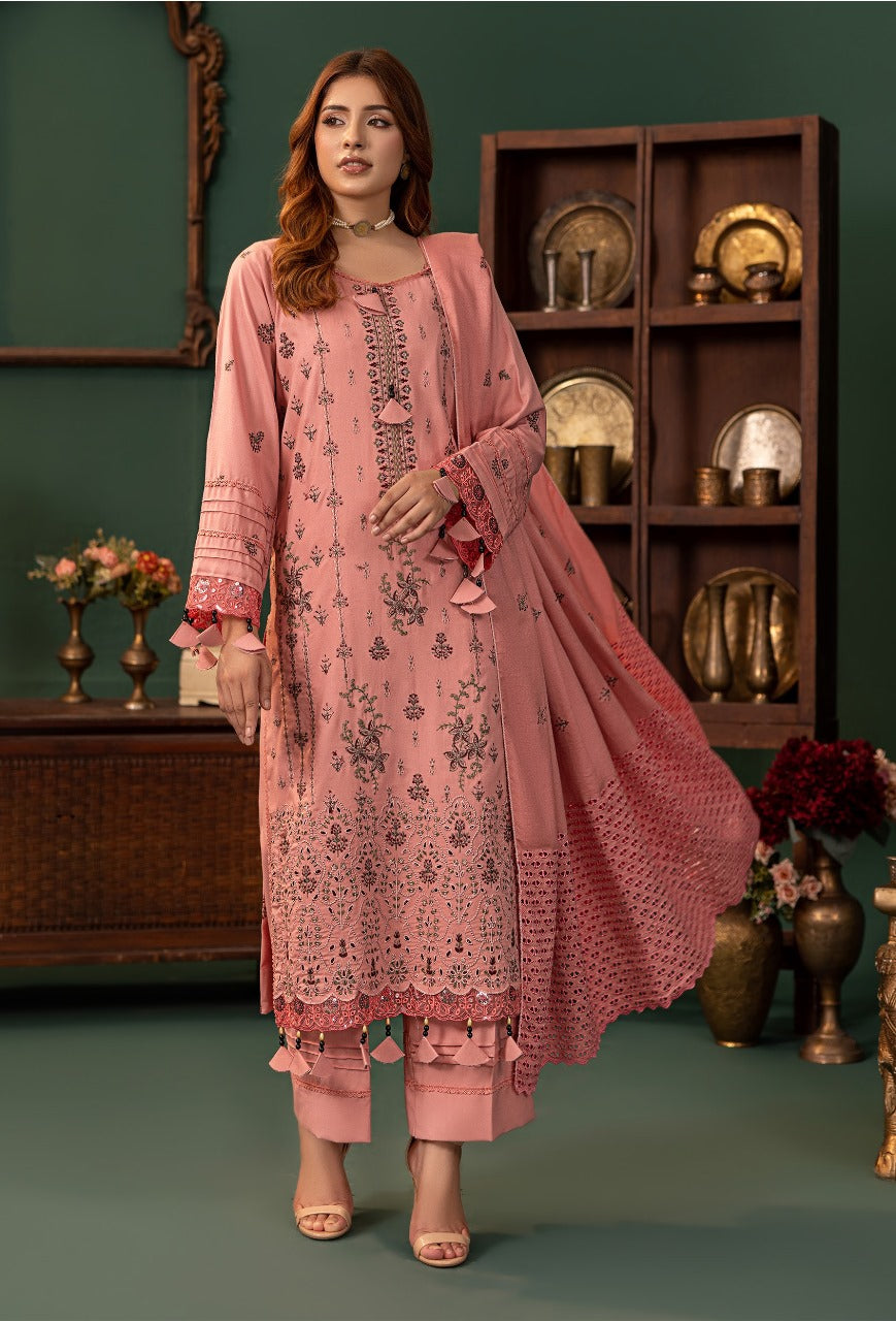 Noor e Chasham-UnStitched 3 Pcs Dhanak Col D 04